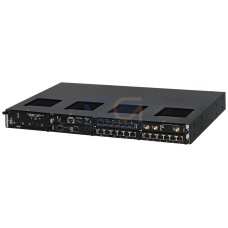 The RUGGEDCOM RX1536 is a rugged, modular layer 2 switch + layer 3 router that supports 1 replaceable power supply. Field replaceable line module o...