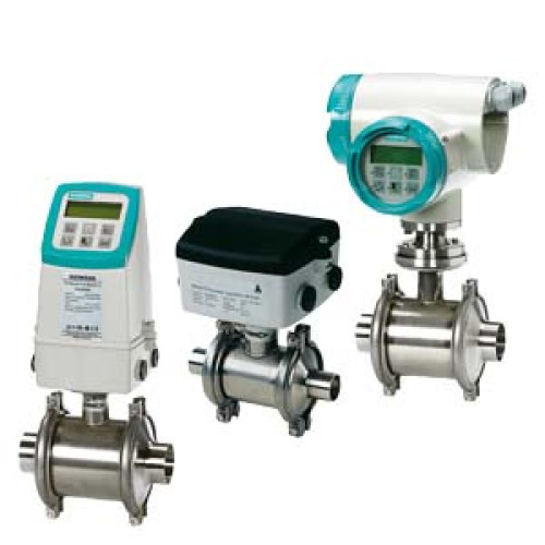 SITRANS FM MAG 1100 F Full-bore electromagnetic flow sensor, sanitary design, diameter DN 10 to DN 100 (3/8" to 4"). Suitable for volume flow measurement of liquids (conductive) , for applications in