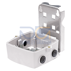 Wall mounting kit, 2 x M20 cable glands