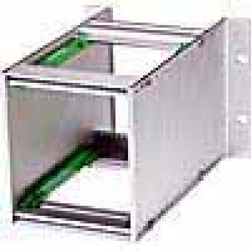 Panel mounting enclosure IP20/NEMA 1 in aluminum for 19" insert (21 TE)