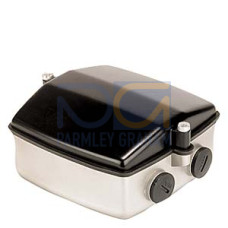 Terminalbox, Stainless steel, incl.lid, 1/2 NPT cable glands