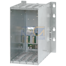 SIPLUS HCS4200 RACK4200 for holding up to 4 power output modules (POM) POM4220. The POMs are contact