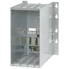 SIPLUS HCS4200 RACK4200 for holding up to 4 power output modules (POM) POM4220. The POMs are contact