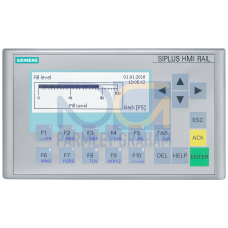 SIPLUS HMI KP300 Basic mono "3,6"" T1 RAIL -25 ... +55&deg;C T1" at 70&deg;C for 10 min with conformal coating based on 6AV6647-0AH11-3AX0 . Basic "Panel, key operation, 3"" FSTN" LCD display, Black/white,