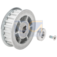 SIDOOR MDG-PULLEY 10-S8M-56 Pulley for DC geared motor MDG3 and toothed belt S8M, effective diameter 56mm