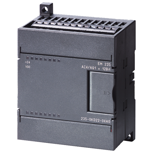 ***Spare part*** SIMATIC S7-200, analog I/O EM 235, only for S7-22X CPU, 4 AI, +/-10 V DC; 1 AO, +/-