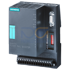 SIMATIC DP, Power Rail Booster Signal amplifier for the transfer of the PROFIBUS DP via sliding cont