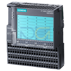 ET200S 16DI/16x digital outputs, Profibus DP + 16DI & 16x digital outputs, 24Vdc / 0.5 A, Max 12 Modules