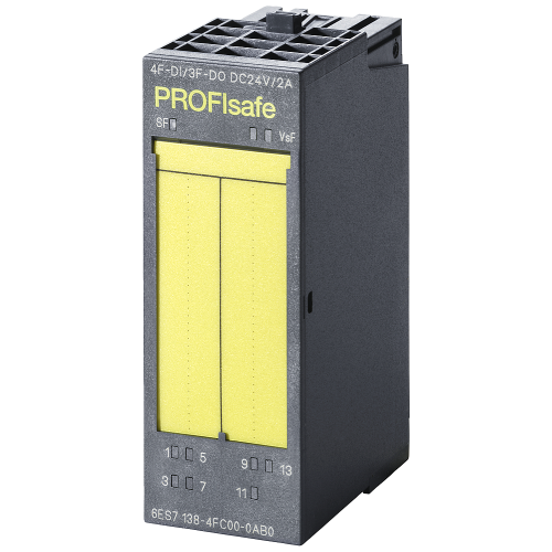 ET200S 4 F digital inputs / 3 F digital outputs failsafe, 24V