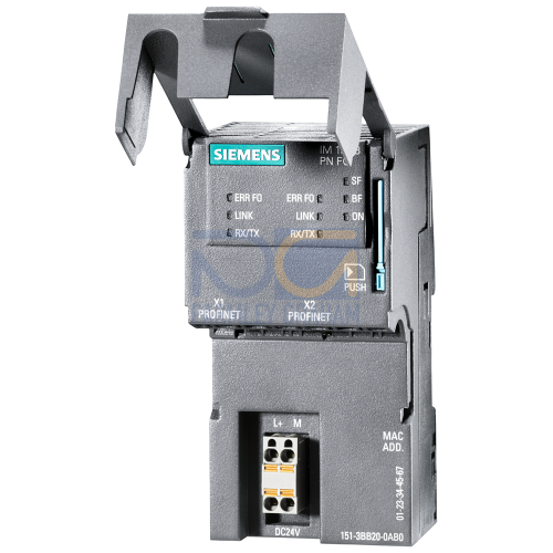 IM151-3 FO PN **, PROFINET 2 FO-interfaces and integrated 2-port Switch, max. 63 modules
