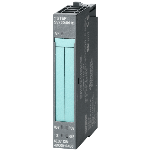 SIMATIC DP, Electronics module for ET 200S, 1 STEP 5 V/204 kHz for stepper motor positioning 15 mm w
