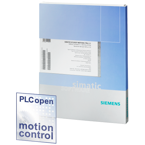 SIMATIC S7, easy MOTION CTRL 2.1 single license for 1 installation R-SW, SW and DOCU on CD, Class A,
