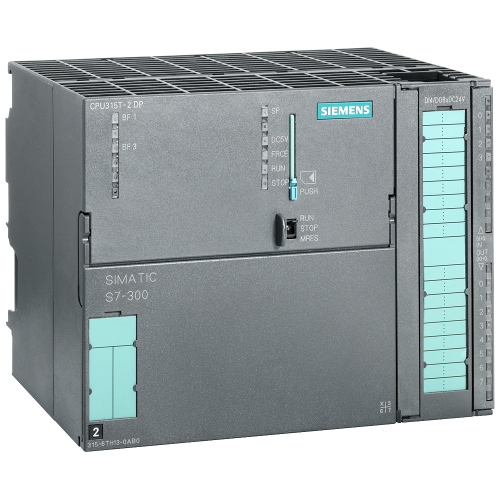 ***Spare part*** SIMATIC S7-300, CPU 315T-2 DP, Central processing unit for PLC and Technology tasks