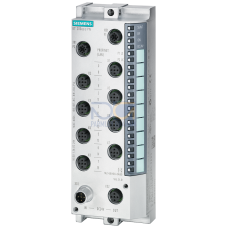 BM144 PN, analogue input module 8 AI, 4 V / mA, 4 RTD / TC 8xM12