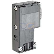 SIMATIC DP, Connection plug for PROFIBUS up to 12 Mbit/s 90° cable outlet, 15.8x 64x 35.6 mm (WxHxD), terminating resistor with isolating function, wi