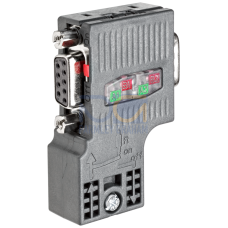SIMATIC DP, Connection plug for PROFIBUS up to 12 Mbit/s 90&deg; cable outlet, 15.8x 59x 35.6 mm (WxHxD