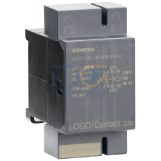 LOGO! contact 230 Switching module for direct switching of resistive loads up to 20 A and motors up