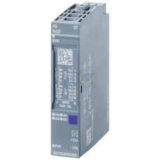 SIPLUS ET 200SP AQ 4XU/I ST TX RAIL -40 ... +70&deg;C TX with 85 &deg;C for 10 minutes with conformal coating based on 6ES7135-6HD00-0BA1 . AQ 4XU/I Standard, suitable for BU type A0, A1, Color code CC00, M