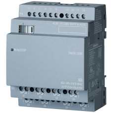 LOGO! DM16 230R - 230 V AC supply, 8 digital Inputs 230 V AC, 8 relay outputs
