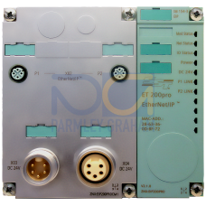 SIMATIC DP, Ethernet/IP head assembly for ET 200 PRO, max. 12 I/O modules incl. motor starter no F m