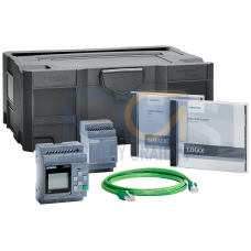 LOGO! starter kit 12/24RCE with LOGO! 12/24RCE, LOGO! SOFT Comfort V 8.2, WinCC Basic, power supply, screwdriver in Systainer