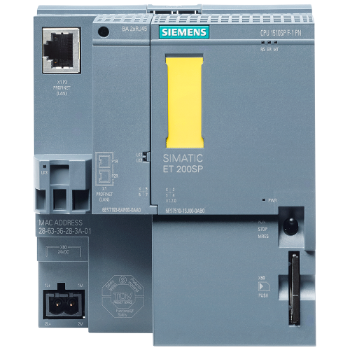 SIPLUS ET 200SP CPU 1510SP F-1PN -25...+60 &deg;C Start-up -25 &deg;C with conformal coating Based on: 6ES