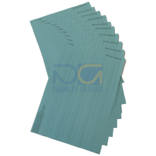 SIMATIC S7-300, 10 labeling sheets DIN A4, Color: yellow, 10 labeling strips/sheet, for signal modul