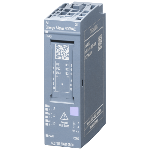 ET200SP Energy Meter ST - AI Energy Meter Standard, CC00, D0 BU required