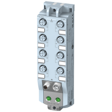 Digital input module DI 16 x 24 V DC, 8 x M12