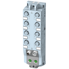 Digital output module DQ 8 x 24 V DC/2 A, 8 x M12