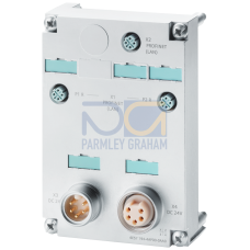 SIMATIC DP, Connection modules for ET 200pro CPU 1516PRO-2 PN, 3xM12 and 2x7/8" for 2xPROFINET