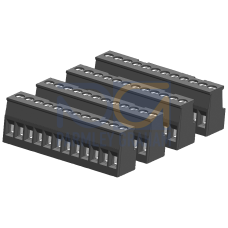 SIMATIC S7-1200, spare part I/O terminal block tin-coated CPU 1214C/1215C on output side (4 units wi