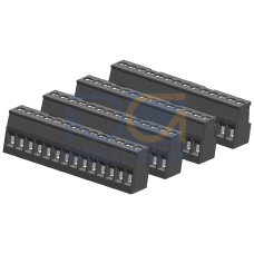 SIMATIC S7-1200, spare part I/O terminal block tin-coated CPU 1211C/1212C on input side (4 units wit