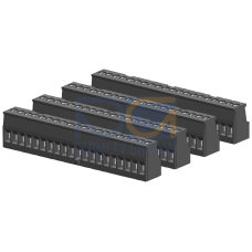 SIMATIC S7-1200, spare part, I/O terminal block tin-coated, in push-in design for CPU 1214C/1215C on input side (4 units with 20 pins each)