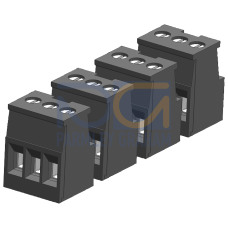 SIMATIC S7-1200, spare part I/O terminal block gold-plated analog inputs CPU 1211C/1212C/1214C (4 un