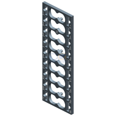 SIMATIC ET 200SP, 10 color-coded labels, Color Code CC10, for PotDis-TB, grey, for 18 Push-in terminals