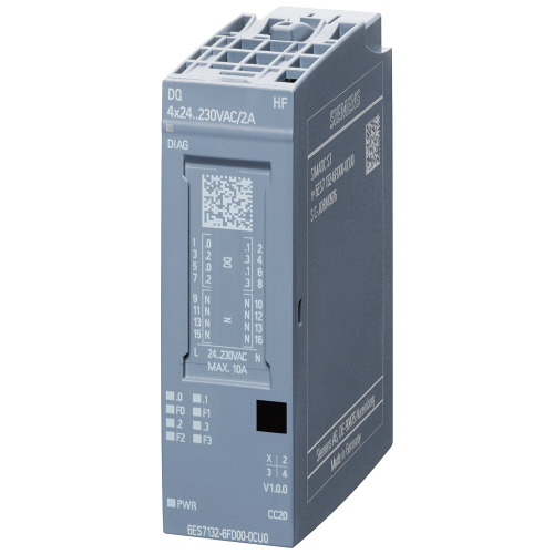 SIMATIC ET 200SP DQ 4x24 ... 230 V AC/2 A HF
