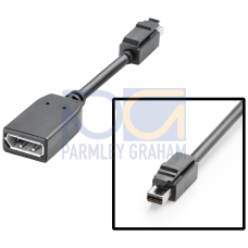 SIMATIC IPC, Adapter miniDisplayPort to DisplayPort (1x mDP-DP) for graphics card NVIDIA P400, for IPC647E, IPC847E
