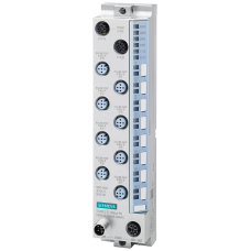 SIMATIC ET 200eco PN, CM 8x IO-Link + DI 4x 24 V DC, M12-L, 8x M12, 4x port class A + 4x port class B, channel diagnostics, shared device with 2 controllers, prioritized startup, MRP, S2 redundancy,