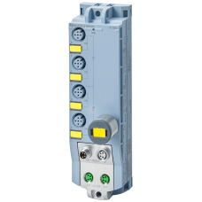 ET 200AL, F-DI 4+F-DQ 2x24VDC/2A, 4xM12