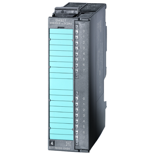 SIMATIC S7-300, Digital module SM 327, isolated, 8DI and 8DX, 24 V DC, 0.5 A 1x 20-pole; 8DX by indi