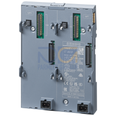 SIMATIC ET 200SP, BaseUnit M0 with 2 slots for accommodating R1-capable Interface module IM 155-6 PN R1 incl. server module