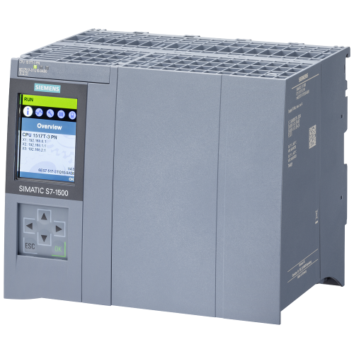 SIMATIC S7-1500TCPU 1517T-3 PN,  6 MB for work / 50 MB for data, 1st interface: PROFINET IRT with 2-port switch, 2nd interface: PROFINET IRT, with 2-port switch, 3rd interface: PROFINET