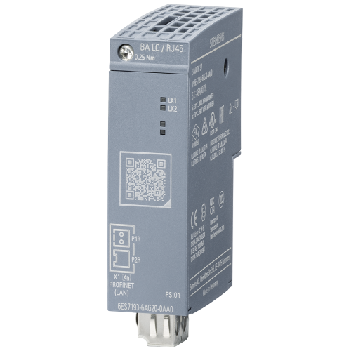 ET200SP, Busadapter BA LC/RJ45, Media Converter Fo - Cu 1 X LC Glass-Fo-Socket And, 1 X Rj45 Socket For Profinet