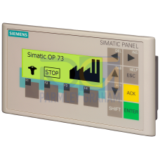 SIMATIC Operator Panel OP 73 3" LC display, graphics-capable, backlit, MPI-/PROFIBUS DP interface, t