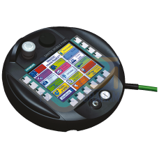 Mobile Panel 177 PN with enabling button, safety stop, illuminated pushbutton and key Switch (3)