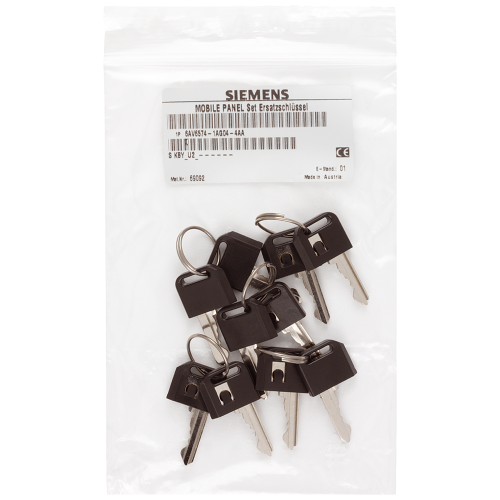 Spare key type 10 for key-operated switches Mobile Panel Further information, Quantity and content: