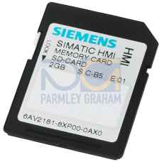 SIMATIC HMI SD memory card 2 GB, indoor TIA Portal V11 or higher