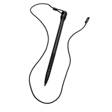 Touch pen, thin, for resistive touch screen Holding cord for Mobile Panel 277 10" and other resistiv