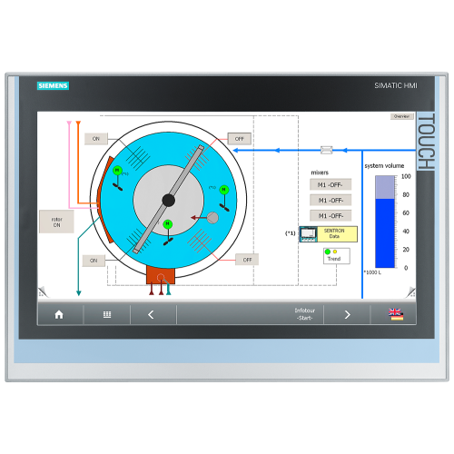 SIMATIC ITC1900 (1366 x 768) 19 Display